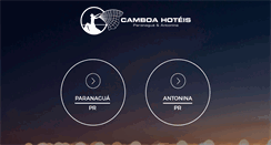 Desktop Screenshot of hotelcamboa.com.br